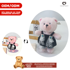 Set di Orsacchiotti Personalizzabili in Diversi Stili con Elegante Pizzo Francese, Taglie Multiple Disponibili - Product Image 2