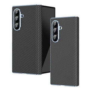 Gran oferta, funda de teléfono dura de fibra de carbono con cámara, funda protectora para teléfono móvil para Samsung Galaxy Z Fold <span class=keywords><strong>7</strong></span>, fundas para teléfono - Product Image 1