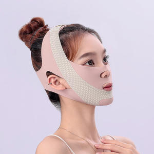 चिन रिड्यूसर स्ट्रैप डबल एलिमिनेटर स्लिमिंग बेल्ट का चेहरा महिलाओं के लिए बैंड उठाना पट्टी - Product Image 5