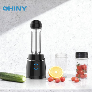 Mini-mixeur portable brillant pour smoothies, petit presse-agrumes personnel sans BPA, avec logo personnalisé, pour <span class=keywords><strong>la</strong></span> <span class=keywords><strong>cuisine</strong></span> - Product Image 1