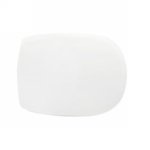 Asiento de inodoro termoestable para Gsi X2 Form 6, blanco, 52,5 cm de largo, 37,5 cm de ancho, 6 cm de altura - Product Image 1