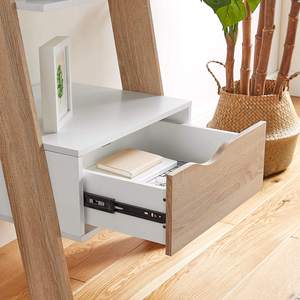 Étagère à livres murale en noyer blanc pour le salon vintage Bibliothèque traditionnelle de luxe <span class=keywords><strong>sous</strong></span> les escaliers - Product Image 4