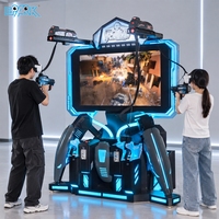 Machine de jeu de tir VR Squad pour 2 joueurs, simulateur de pistolet de réalité virtuelle pour les distributeurs d'arcades mondiaux