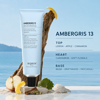 Crème pour les mains parfumée OEM ODM 50g Ambregris 13 Écologique Naturelle Réparatrice Huile d'Olive Hydratation 24H Répare la Barrière Cutanée