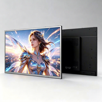 Monitor LCD Táctil FHD de 32 Pulgadas y 400nits de Alto Brillo para Publicidad Interior, 2.0 4K 60Hz, con RS232 y 1 Año de Garantía