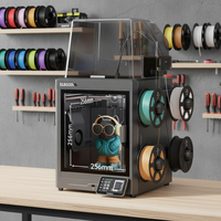 ELEGOO Centauri Carbon 2 Printer 3D FDM Multi-warna Otomatis dengan Kamera Terintegrasi, Kecepatan Tinggi CoreXY 500mm/s