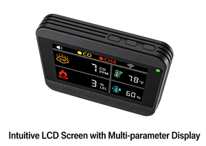 Monitor de Temperatura y Humedad Combustible Airsense A1, Alarma WiFi TUYA, Pantalla LCD, Sensor de Alta Precisión, Detector de Gas, Medidor de CO - Product Image 6