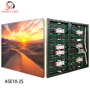 ป้ายโฆษณากลางแจ้ง P10 โมดูลจอแสดงผล LED ความสว่างสูง 6000 นิต จอวิดีโอวอลล์ LED ASE10-2S - Product Image 1