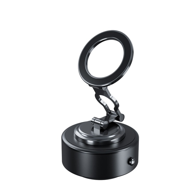 Micro-Electric Vacuum Pump Phone Mount USB Charging Magnetic Suction Cup Holder Dashboard Desk Mounting Mobile Phone Holder