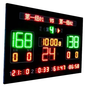 China's Outstanding Brands Wireless Basketball Electronic Scoreboard 3m With <b>Timer</b> For Indoor Sports - Product Image 4
