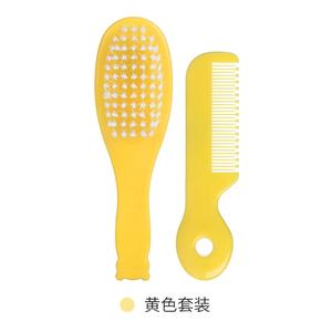 Ensemble de peignes colorés pour cheveux de bébé, ensemble de peignes de Massage pour le cuir chevelu, pour enlever les tinea, peigne et brosse pour bébé - Product Image 6