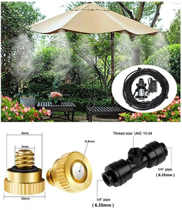 Sistema de Enfriamiento por Nebulización para Exteriores, Kit de Nebulización de Agua a Baja Presión para Bomba de Ventilador, Invernaderos Agrícolas y Riego de Jardines - Product Image 6