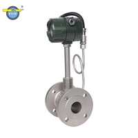 High Temperature High Pressure Durable Vortex Flow Meter for Oxygen and Industrial Gas Steam Applications