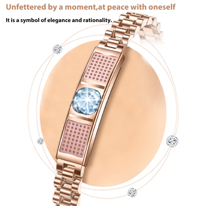 Bracelet intelligent SENBONO L18 avec suivi du sommeil, gestion du <span class=keywords><strong>cycle</strong></span> <span class=keywords><strong>menstruel</strong></span> féminin, mode sport, 3ATM, compatible Android et iOS - Product Image 4