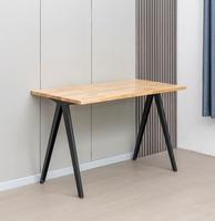Meuble de bureau élégant, bureau d'ordinateur de direction avec un design élégant, panneau de modestie pour poste de travail de bureau