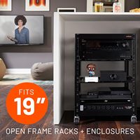 Kit de gestion de câbles pour rack 19 pouces 0,5U, barres de fixation en L, attaches pour câbles, design robuste en métal multi-trous pour câblage flexible