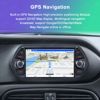 Lecteur de voiture Android pour Fiat Tipo EGEA 2015-2017 Multimédia Vidéo Navigation Mirror Link Android Radio Para Auto Car
