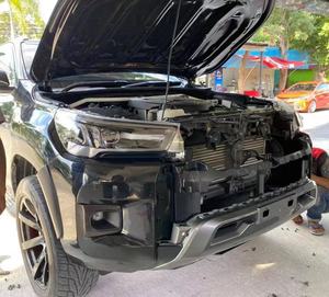 Desain Baru untuk Bodykit To-yo-<span class=keywords><strong>ta</strong></span> Hilux Vigo 2004-2015 Upgrade ke Rocco 2023y Kap Mesin Bumper Grille Lampu Depan Aksesoris - Product Image 5