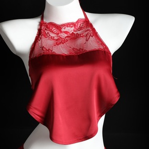 Lemon Story – Lingerie sexy rétro en dentelle, chemise de nuit en satin semi-transparente, tenue de tentation pour femmes, 8353 - Product Image 1