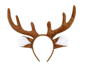 Ecoparty ciervo cuerno <span class=keywords><strong>cebra</strong></span> Toro Lobo oreja diadema cola Halloween conjunto adultos niños Cosplay <span class=keywords><strong>disfraz</strong></span> Navidad juego de rol disfraces - Product Image 5