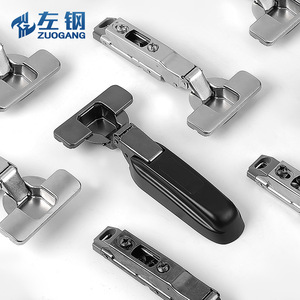 Zuogang Furniture Hinge Full Mortise Cold Rolled Steel Soft Closing <b>Wardrobe</b> Cabinet Door Hardware - Product Image 1