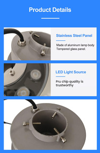 Economische Type 6W 9W 12W 18Wled Rgb Onderwater Zwembadlamp Met Ip68 Waterval Overlaat Fontein Landschap Verlichting - Product Image 5