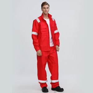 Conjunto de Ropa de Trabajo Ignífuga Newco, Algodón Grueso, Tipo Dividido, Otoño, Equipo de Protección para Trabajadores de Petróleo y Petroquímicos - Product Image 5