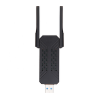 Adaptateur WiFi USB3.0 6 1800 Mbps à double bande, carte réseau sans fil 802.11AX, dongle WiFi sans pilote pour ordinateur, prix d'usine