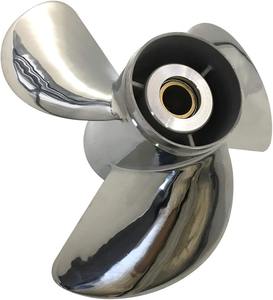 Nouvelle <span class=keywords><strong>hélice</strong></span> en acier inoxydable 13-1/4 "x 17" 13-3/4 "x15" 14-1/2 "x19" <span class=keywords><strong>pour</strong></span> <span class=keywords><strong>moteur</strong></span> hors-bord <span class=keywords><strong>Mercury</strong></span> 15 dents RH SS Prop 70-140HP - Product Image 6
