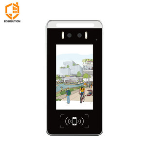 Eissolution liên lạc trực quan Linux Hệ điều hành Hệ thống kiểm soát truy cập thẻ RFID sinh trắc học Cửa Khóa mặt nhận dạng máy - Product Image 2