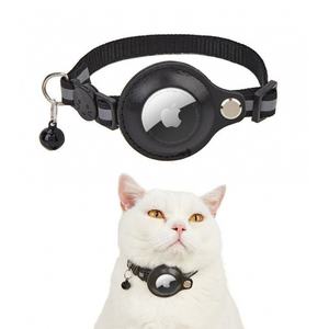 Collier pour chien et chat avec porte-étiquette AirTag, réglable, réfléchissant, anti-perte, avec clochette - Product Image 3