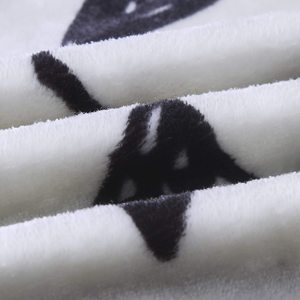 Couvre-lit super doux haute densité de luxe Couverture en flanelle GRS à impression personnalisée portable pour canapé-lit - Product Image 3