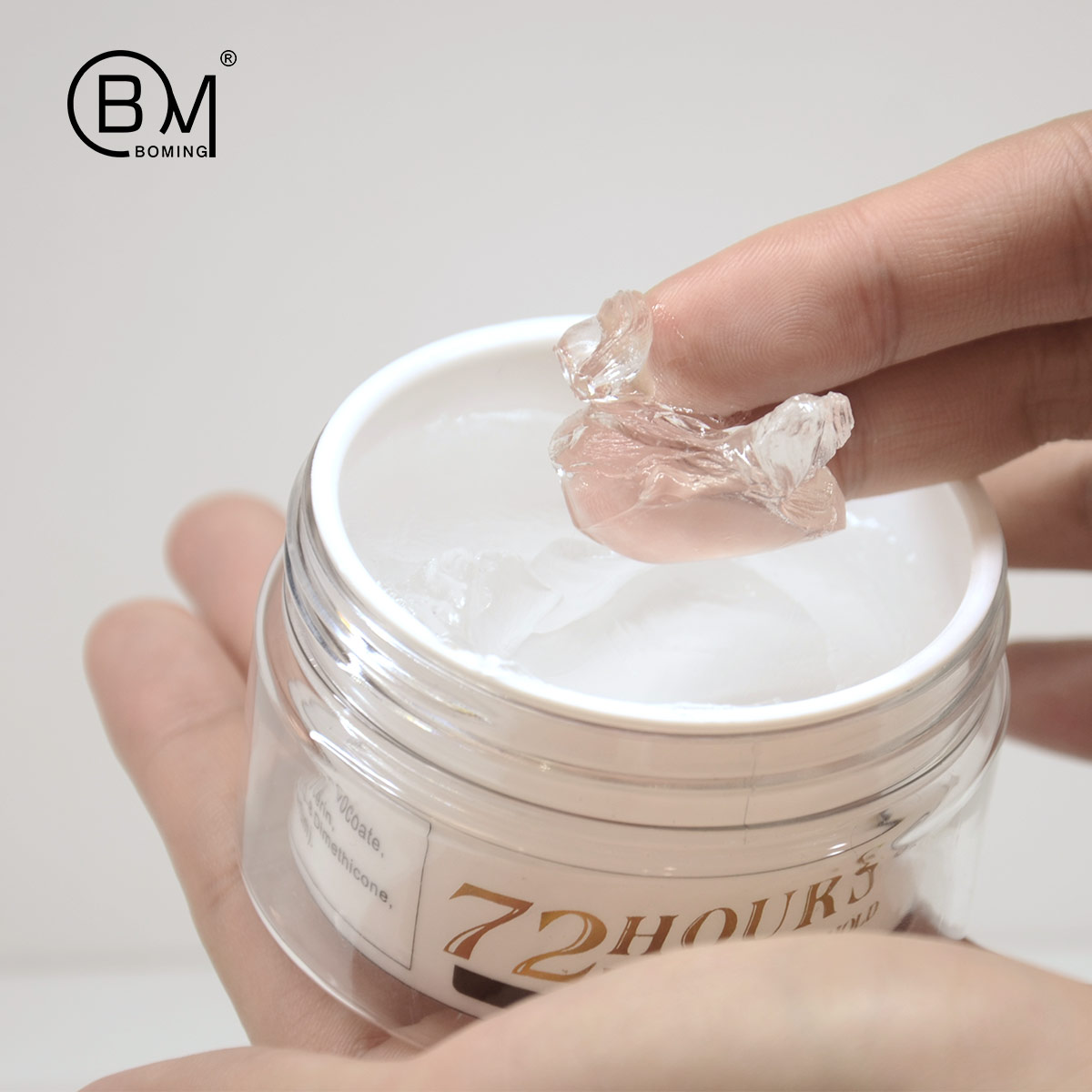 Лучший частный ярлык длительный срок 72 часа Дополнительные сильные волосы контроль края для черных волос