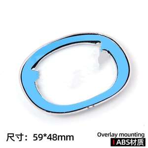 Etiqueta Adhesiva de Lujo para Volante de Coche, Material ABS, de un Solo Uso, Personalizada - Product Image 2
