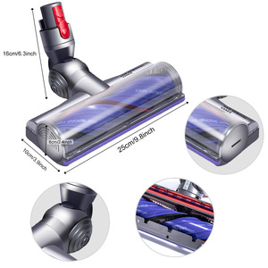 <span class=keywords><strong>Rouleau</strong></span> de <span class=keywords><strong>brosse</strong></span> anti-emmêlement à entraînement direct compatible avec les têtes de sol des aspirateurs <span class=keywords><strong>Dyson</strong></span> <span class=keywords><strong>V7</strong></span> V8 V10 V11 – Pièces de rechange - Product Image 3