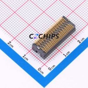 TOLC-115-02-L-Q-LC Wire-to-Board Pin Header SMD Connector Vertical Mount 4 1.27mm Phosphor Bronze - Product Image 2