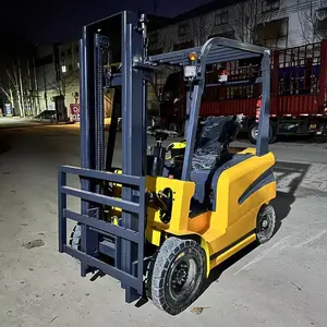 Chinese manufacture multifunctional 1 ton 3 ton forklift side shift used hand forklift electric battery 48v 500ah mini forklift