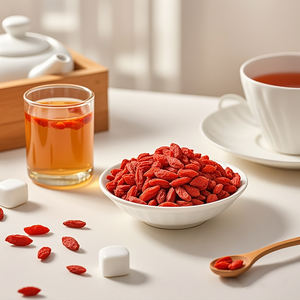 หนิงเซีย Zhongning โกจิเบอร์รี่สีแดงต้นเบอร์รี่ต้นวูล์ฟเบอร์รี่ขนาดใหญ่อัตราการลอยสูงอาหารเสริมชาพรีเมี่ยมแบบหวานน้ำ - Product Image 3