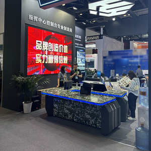 Meubles commerciaux à hauteur réglable de haute qualité Console de salle de commande multimédia bureau de poste de travail - Product Image 3