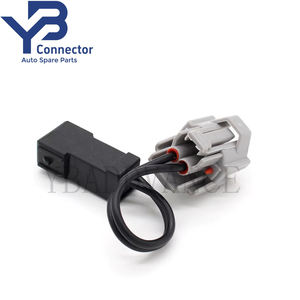 YB 连接器 <span class=keywords><strong>2</strong></span> 针 D Enso（母头）转 EV1 Bosh/Jetronic（公头）燃油喷射器连接器线束 - Product Image 6