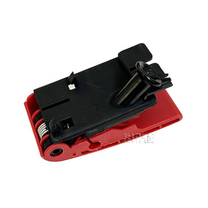 Manija de Puerta para Mercedes-Benz, Roja, ABS, A2048800020, A2048800120, 2048800900, Diseño Moderno - Product Image 3