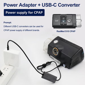 Adaptateur secteur USB-C <span class=keywords><strong>96W</strong></span> pour machine CPAP, convertisseur Type-C pour CPAP chauffé, ResMed AirSense S10 S11, chargeur pour ordinateur portable MacBook - Product Image 2