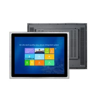 Terminal de commande industriel, tablette PC embarquée, terminal en libre-service, écran tactile capacitif, IP65, TFT LCD, usage professionnel