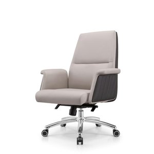 Chaise de bureau en cuir moderne et confortable 36208-2206C/2206B/2206A - Product Image 3