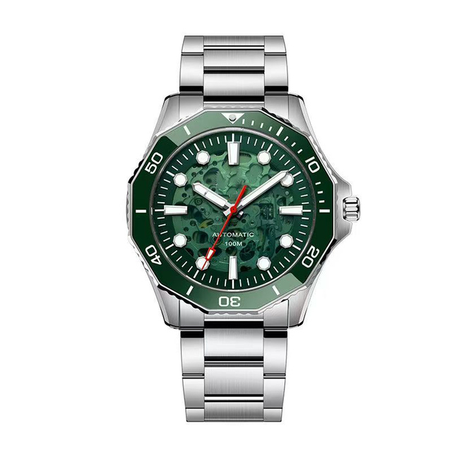 Customized Luxury Designs High-quality Mechanical Movement 316L Stainless Steel Men's Mechanical Watch