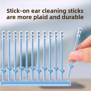 Palitos de Plástico Adhesivos Fuertes <span class=keywords><strong>para</strong></span> Limpieza de Oídos <span class=keywords><strong>para</strong></span> Niños, de Un Solo Uso, No Dañan los Oídos, Modelo Cem - Product Image 5