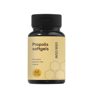 Gélules de Propolis Personnalisées OEM, Gelée Royale, <span class=keywords><strong>Pollen</strong></span> <span class=keywords><strong>d</strong></span>'<span class=keywords><strong>Abeille</strong></span>, Vitamine E, Produit Apicole Naturel, Riche en Protéines, Soutien Immunitaire pour Adultes - Product Image 1
