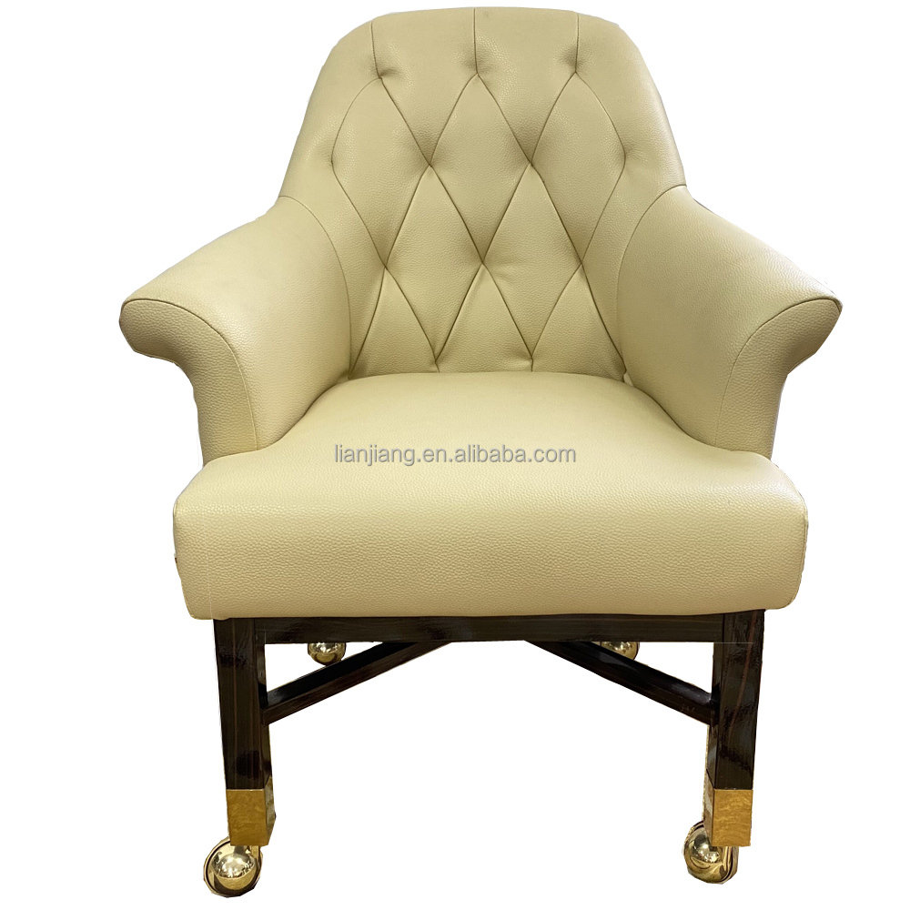 Покерные стулья для казино LianJiang, стул для стола, мебель для азартных игр, черные игровые стулья Jack