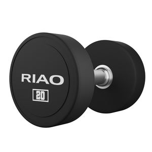 जिम उपकरण भारोत्तोलन मैन मैनकुर्नस कुर्ज़ानटेल पीयू यूरेथेन राउंड डम्बल सेट - Product Image 5