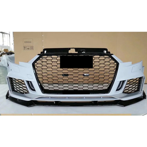 Pare-chocs avant avec grille pour <span class=keywords><strong>audi</strong></span> version générale A3 cosmétique dans les kits de carrosserie <span class=keywords><strong>rs3</strong></span> pare-chocs arrière 2017 <span class=keywords><strong>2018</strong></span> 2019 2020 - Product Image 2
